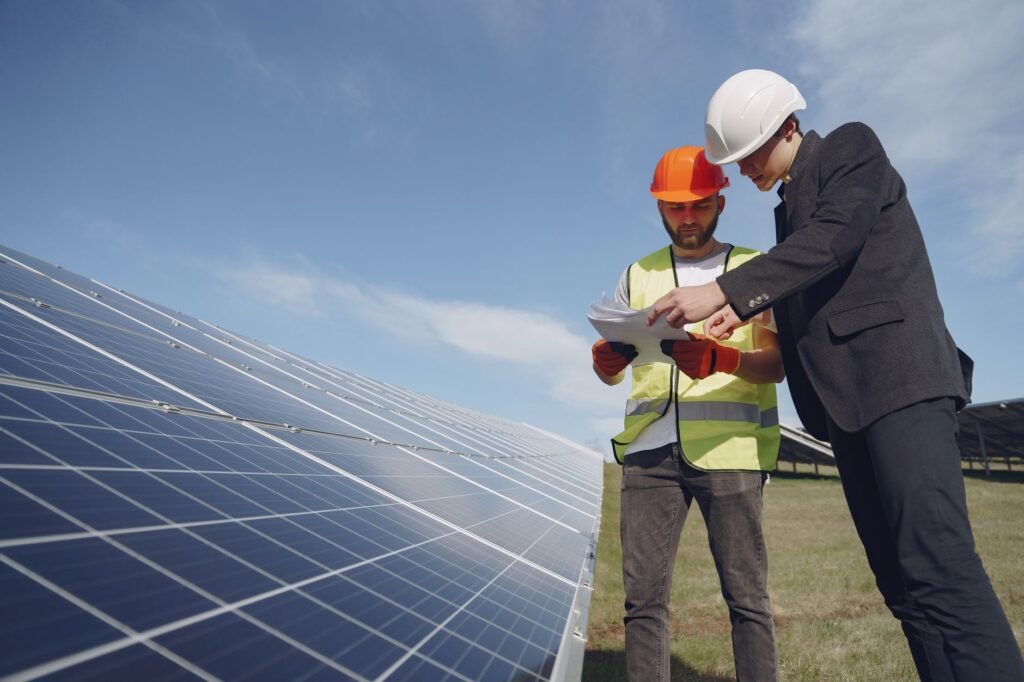 Electrician Examining Residential Panel