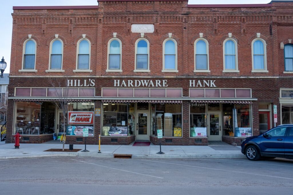 Brick Storefront Similar to Boaz, AL Historic Downtown Shopping District