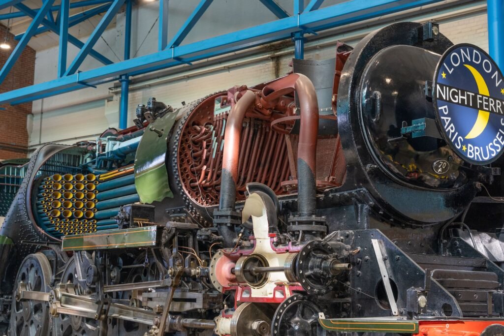 Vintage Locomotive Exhibit Similar to Alabama Mining Museum Dora AL