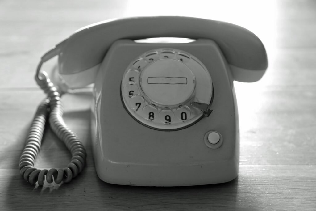Vintage Rotary Telephone Honoring Haleyville AL First 911 Call History