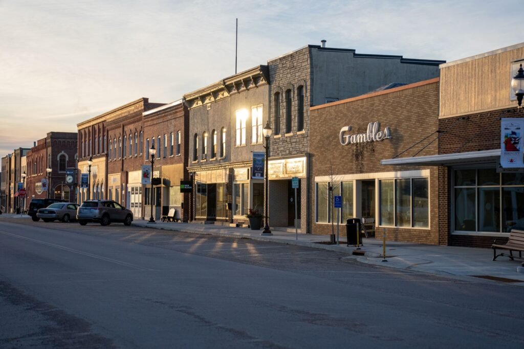 Historic Downtown Storefronts Near Wetumpka, AL