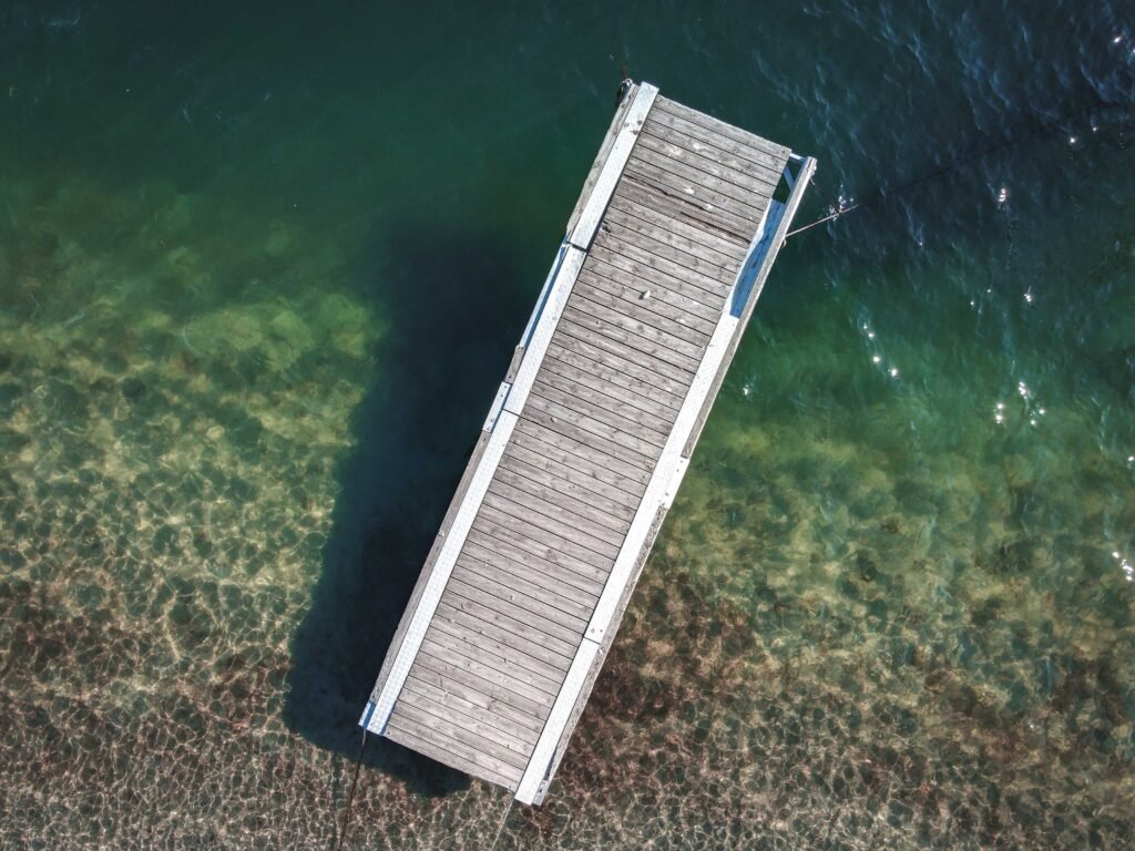 Dock on Logan Martin Lake Near Lincoln, AL
